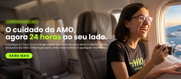 Conheça a Clara: a concierge digital da AMO Embarque que transforma a experiência de viajar